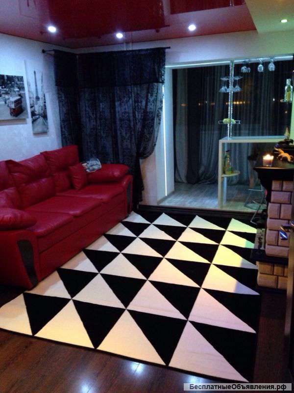 1комнатную переоборудованную в 2х