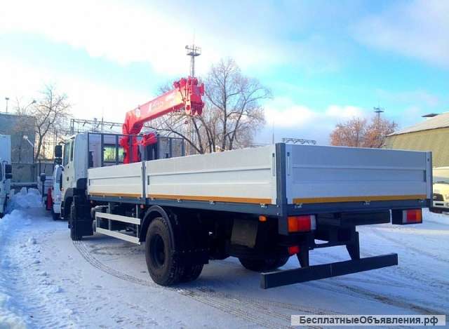 Манипулятор Daewoo Novus Бортовой 4х2 с КМУ Unic UR-V554