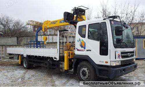 Манипулятор Daewoo Novus Бортовой 4х2 с КМУ Soosan SCS736LII