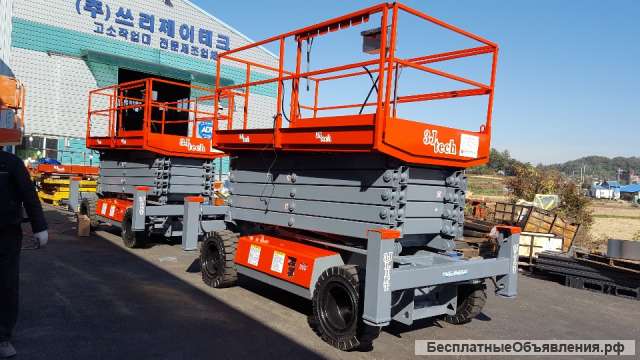 Электрический ножничный подъемник 3J tech JC-40 14м (Южная Корея)