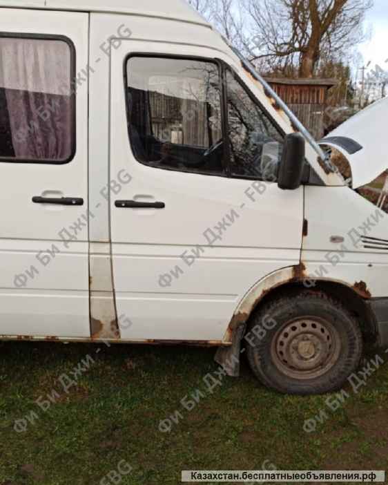 Двери передние Мерседес Спринтер W901-905 (1995-2006 г.в.), из стеклопластика