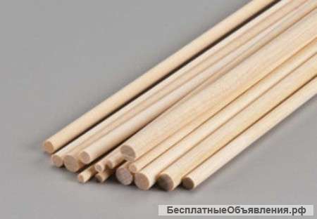 Деревянный круглый погонаж