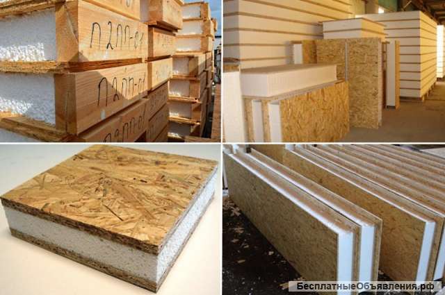 Производство и продажа SIP-панелей. Пиломатериал