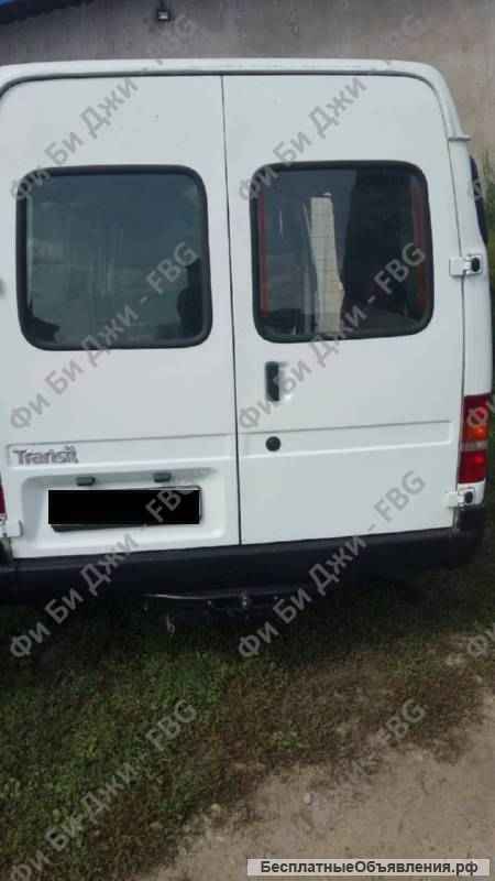 Двери задние Форд Транзит (Подвышенные) (1986-2000 г.в.), из стеклопластика