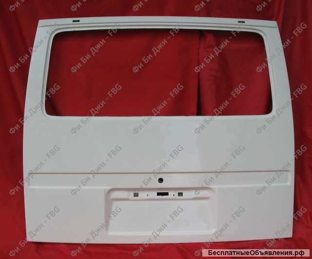 Дверь задняя (крышка багажника) Форд Транзит (1986-2000 г.в.), из стеклопластика