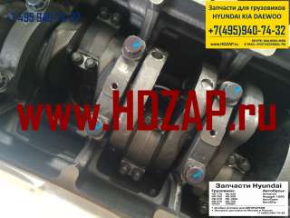 2100083800, Блок двигателя HYUNDAI D6AC в сборе, 21000-83800