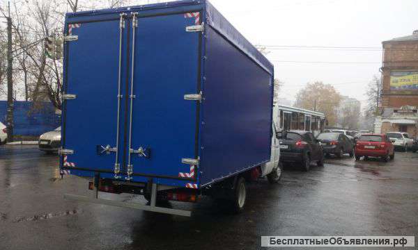 Переезды на а/м Газель фермер, еврофургон дл.4.2*ш.2.06*выс.2.2