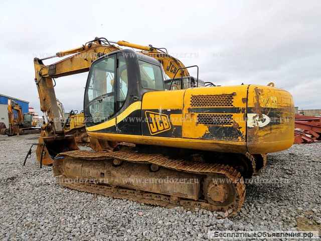 Гусеничный экскаватор JCB 220, рабочий