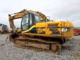 Гусеничный экскаватор JCB 220, рабочий