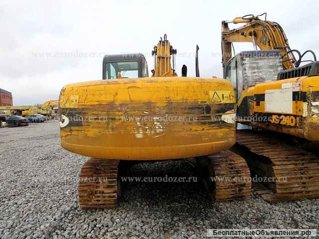 Гусеничный экскаватор JCB 220, рабочий