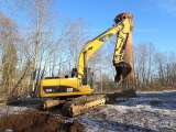 Гусеничный экскаватор CAT 320, 2013 г, идеал