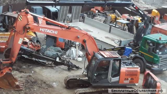 Запчасти хитачи hitachi jcb komatsu разборка экскаваторов