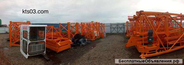 Новый башенный кран QTZ-80