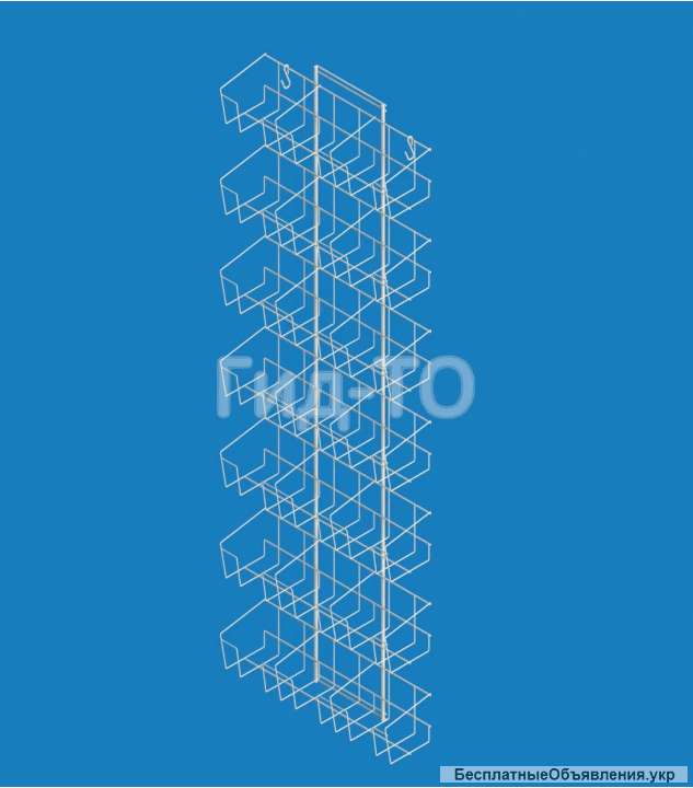 Дисплей-стенд для семян навесной 21 карман