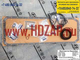 2154182001, Прокладка поддона Hyundai D6HA, 21541-82001