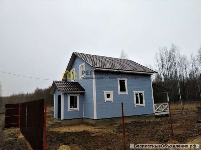 Новый дом 115 м² до 83 км по Варшавскому шоссе и до 85 км по Киевскому шоссе от МКАД в Кал