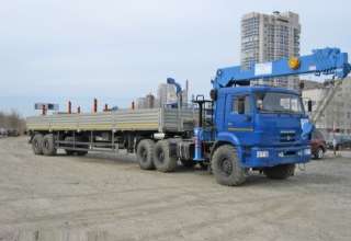 Аренда длинномера с кму