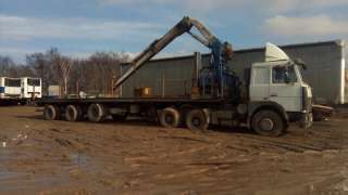 Услуги по аренде длинномера с кму