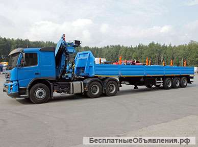 Аренда длинномера с кран-манипуляторной установкой