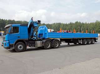 Аренда длинномера с кран-манипуляторной установкой