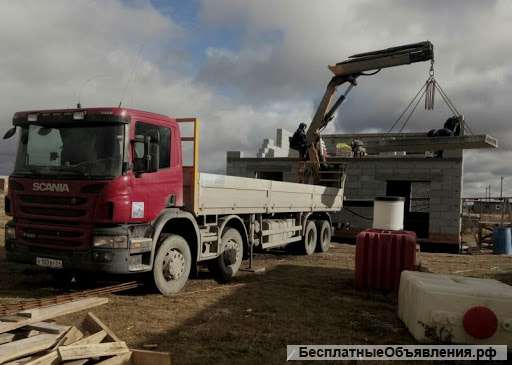 Аренда длинномера с кран-манипуляторной установкой (КМУ)