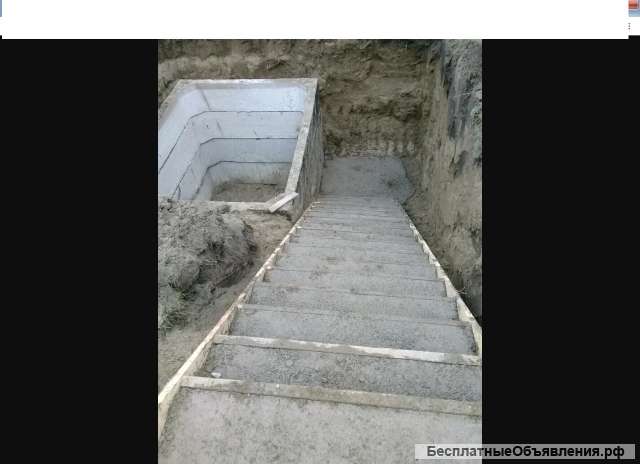 Погреб монолитный под ключ, погреб ЖБИ сборный