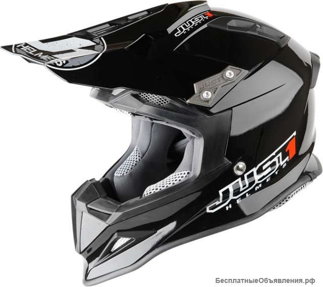 JUST1 (Италия) шлем карбоновый J12 Solid Black вес 1100гр