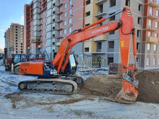 HITACHI ZX200LC-5G б/у экскаватор гусеничный Хитачи
