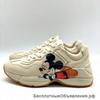 Женские кроссовки Gucci Rhyton Mickey Mouse