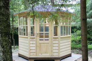 Беседка застекленная