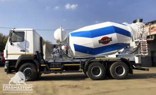 Автобетоносмеситель 9DA 69365M на шасси МАЗ