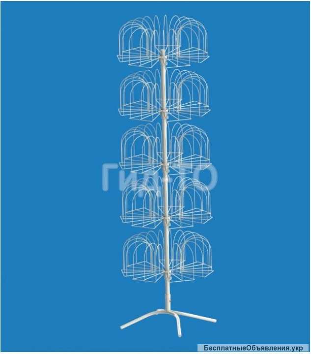 Стойка под шапки «Гвоздика» 105 кронштейнов