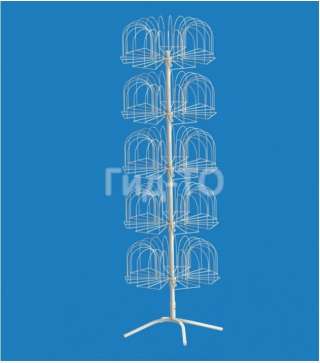 Стойка под шапки «Гвоздика» 105 кронштейнов