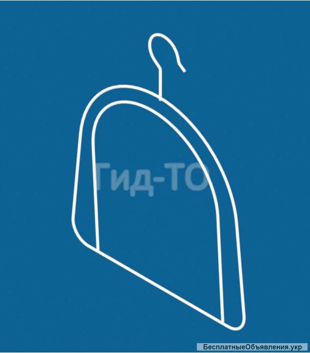 Навеска под шапки и шарфы металлическая