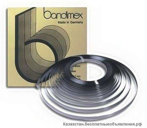 Бандажная нержавеющая лента для опор ЛЭП