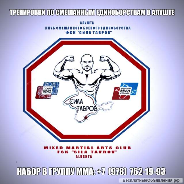 Тренировки по смешанным единоборствам в Алуште