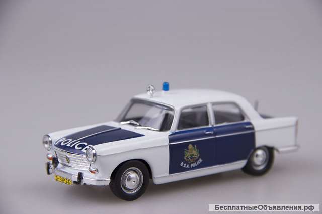 Полицейские машины мира 47 PEUGEOT 404. Британская полиция Южной Африки