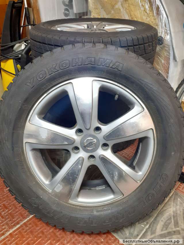 Диски с резиной на ниссан экстрейл