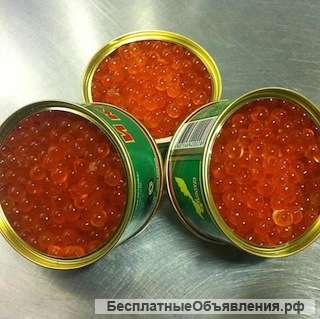 Икра кеты, горбуши, нерки, кижуча, форели, в Москве