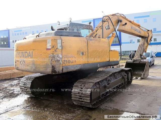 Гусеничный экскаватор HYUNDAI 210LC-7, 2008 г