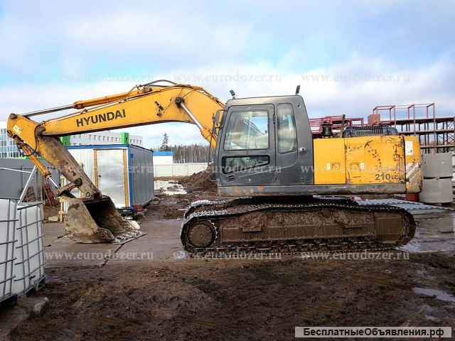 Гусеничный экскаватор HYUNDAI 210LC-7, 2008 г