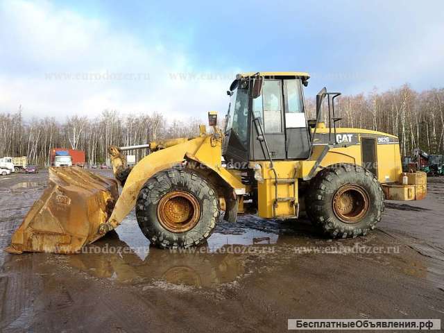 Фронтальный погрузчик CAT 962, 2004 г, 4 м3