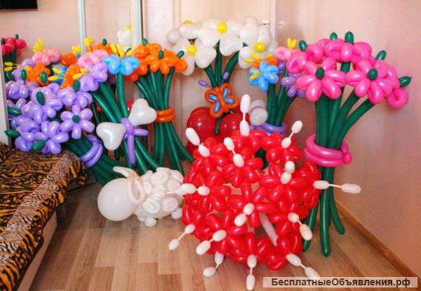 Украшение свадеб ресторанов, кафе шарами