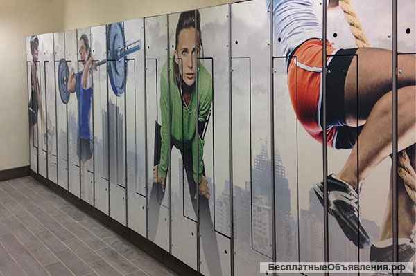 Шкафы шкафчики локеры для отелей, гостиниц и гардеробов, антивандальные из HPL пластика