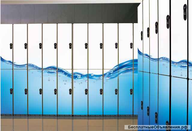 Шкафы шкафчики локеры для отелей, гостиниц и гардеробов, антивандальные из HPL пластика