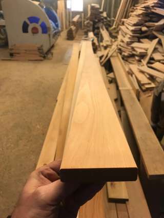 Планкен лиственница 20*115*2000-4000 сорт "В"