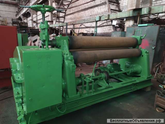 Вальцы листогибочные трёх-валковые И2222 (16мм х 2000мм)