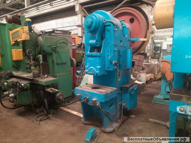 Пресс кривошипный К116Г усилие 63т