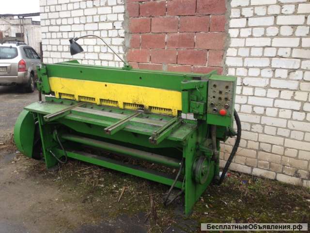 Ножницы гильотинные листовые Н3114