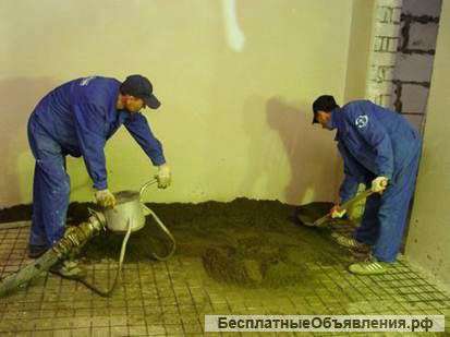 Механизированная стяжка